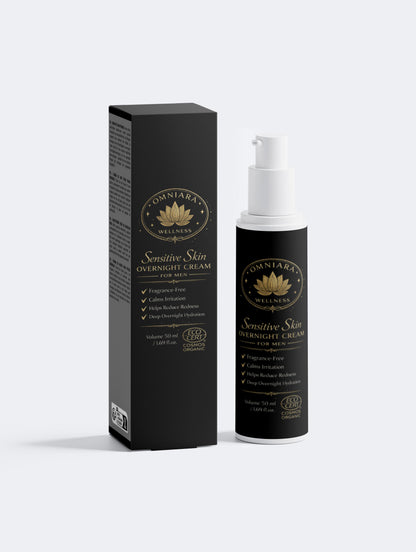 Sensitive Skin Overnight Cream, Fragrance-Free