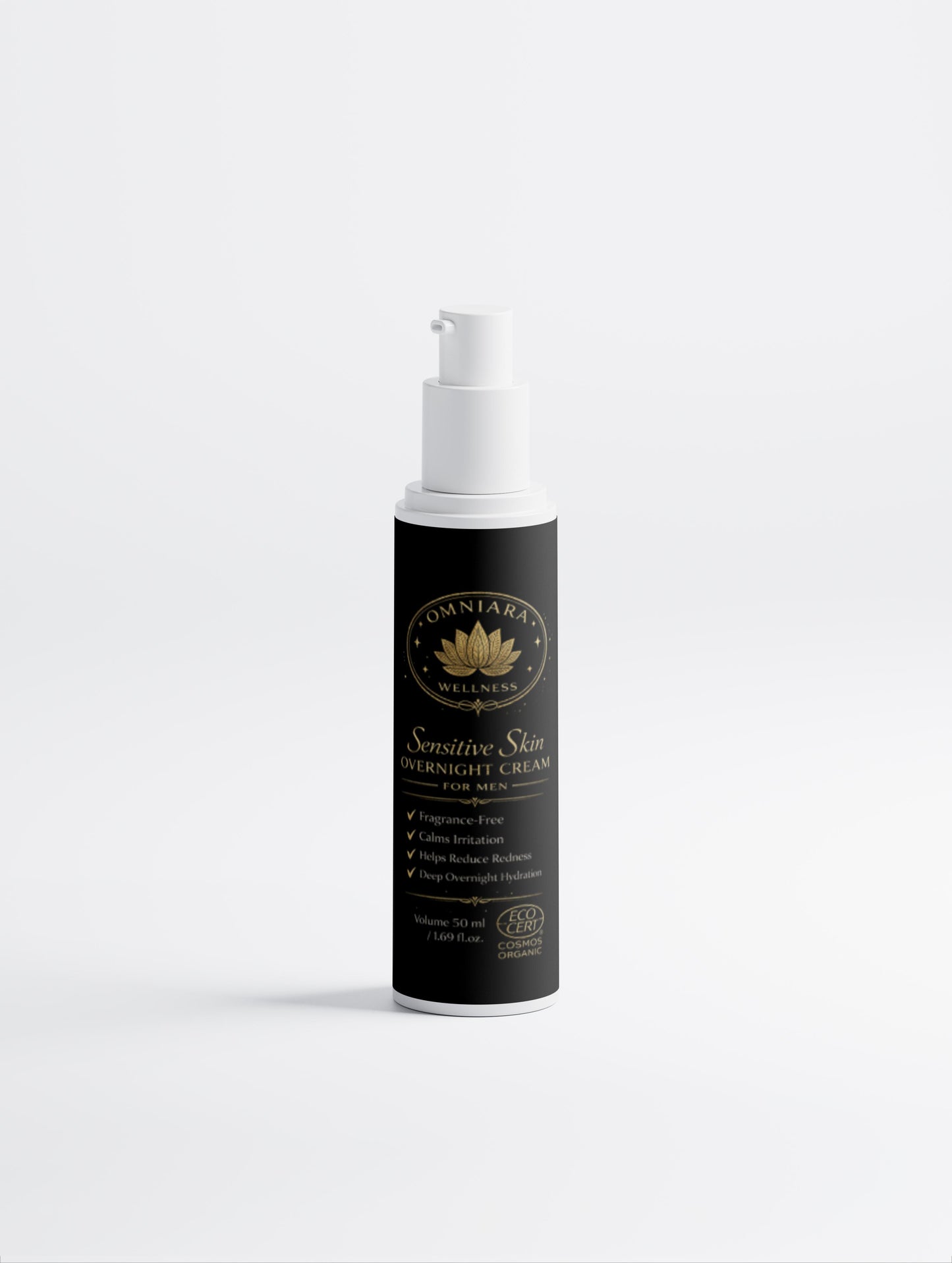 Sensitive Skin Overnight Cream, Fragrance-Free